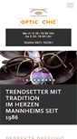 Mobile Screenshot of optic-chic.de